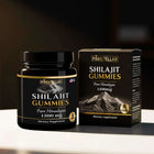 Pure Himalayan Shilajit Gummies 1500mg | 90 Vegan Plant-Based Gummies | Raspberry–Watermelon Flavor